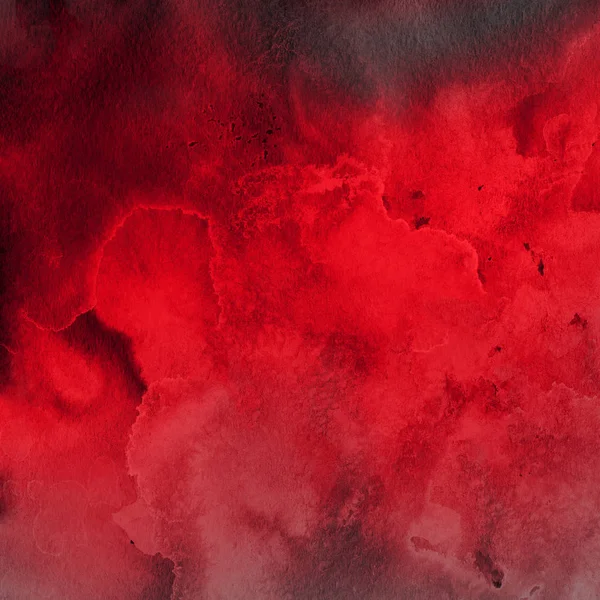 Текстура Червоної Акварельної Фарби Абстрактний Фон — стокове фото