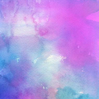 sulu boya boyama doku ile çok renkli arka plan