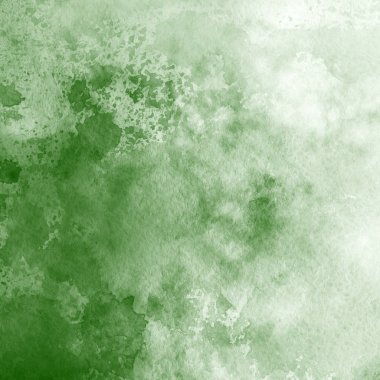 suluboya desenli yeşil soyut arkaplan