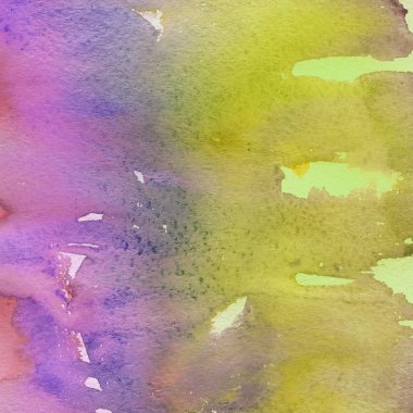 sulu boya boyama doku ile çok renkli arka plan