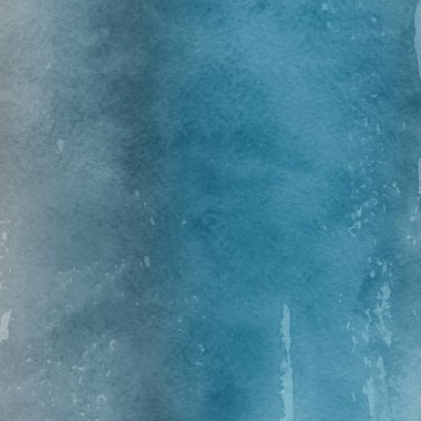 sulu boya boyama doku ile mavi arka plan