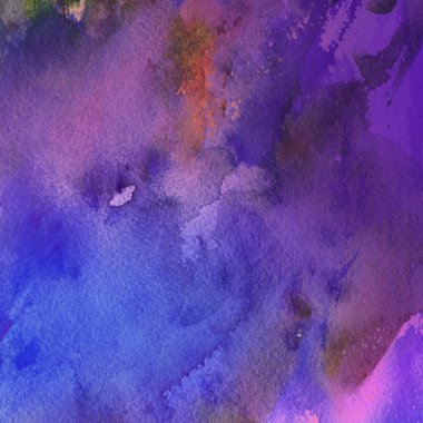 sulu boya boyama doku ile çok renkli arka plan