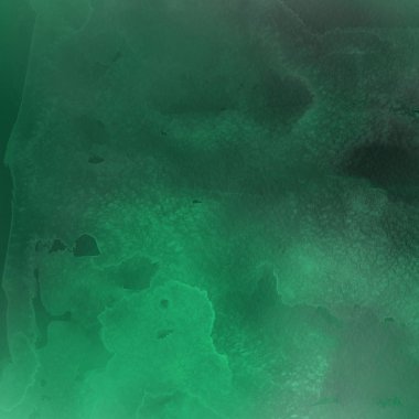 suluboya desenli yeşil soyut arkaplan