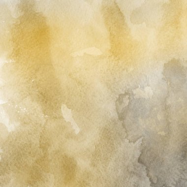 sulu boya boyama doku ile sarı arka plan