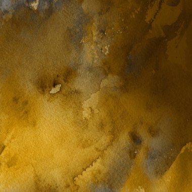 sulu boya boyama doku ile sarı arka plan