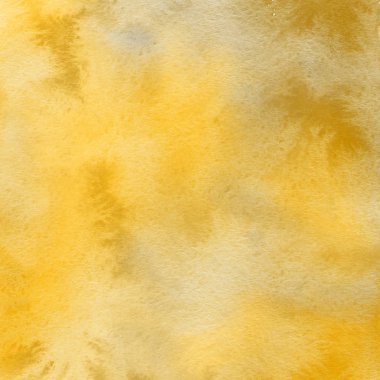 sulu boya boyama doku ile koyu sarı arka plan