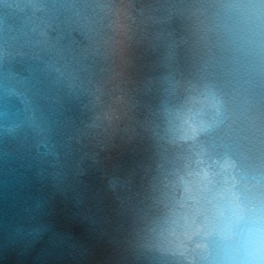 sulu boya boyama doku ile mavi arka plan