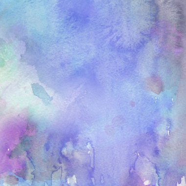 sulu boya boyama doku ile çok renkli arka plan