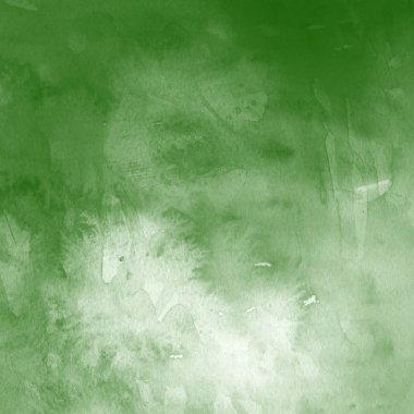suluboya desenli yeşil soyut arkaplan