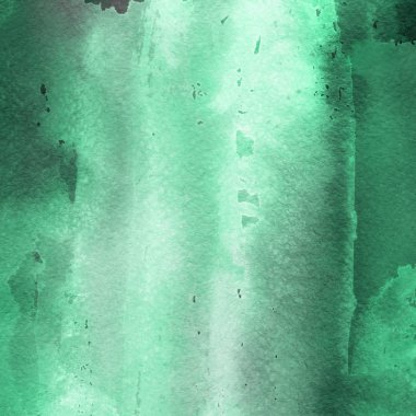 suluboya desenli yeşil soyut arkaplan