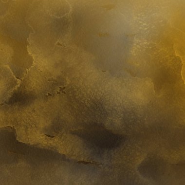 sulu boya boyama doku ile koyu sarı arka plan