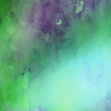 sulu boya boyama doku ile çok renkli arka plan