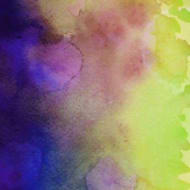 sulu boya boyama doku ile çok renkli arka plan