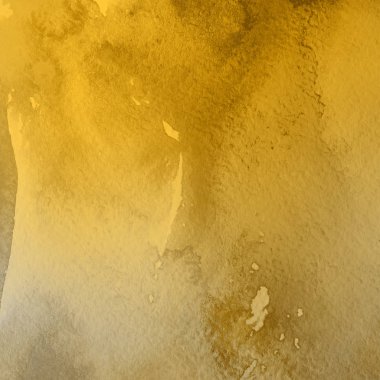 sulu boya boyama doku ile sarı arka plan