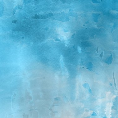 sulu boya boyama doku ile mavi arka plan