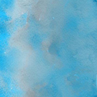 sulu boya boyama doku ile mavi arka plan