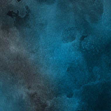 sulu boya boyama doku ile mavi arka plan