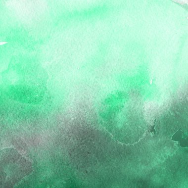 suluboya desenli yeşil soyut arkaplan