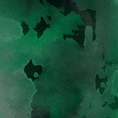 suluboya desenli yeşil soyut arkaplan