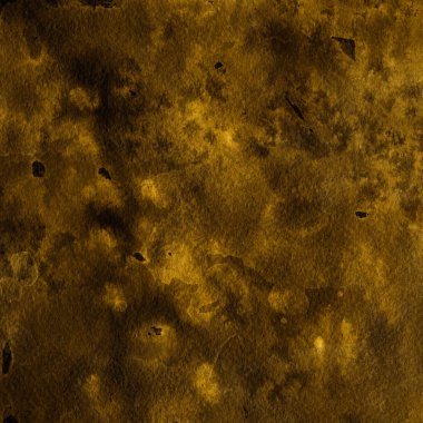 sulu boya boyama doku ile koyu sarı arka plan