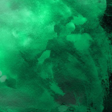 suluboya desenli yeşil soyut arkaplan