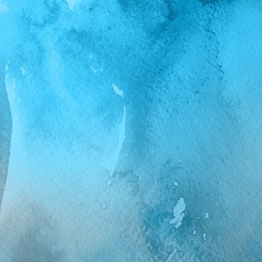 sulu boya boyama doku ile mavi arka plan