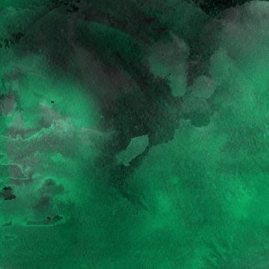 suluboya desenli yeşil soyut arkaplan