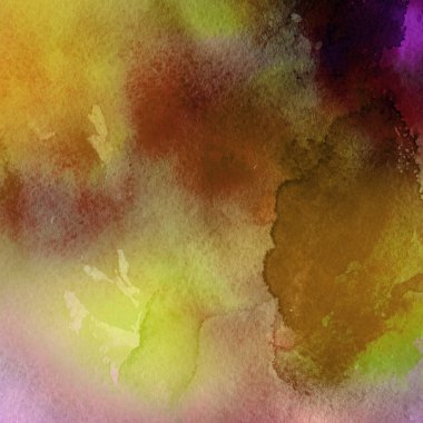 sulu boya boyama doku ile çok renkli arka plan