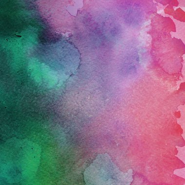 sulu boya boyama doku ile çok renkli arka plan