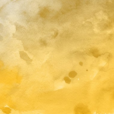 sulu boya boyama doku ile sarı arka plan