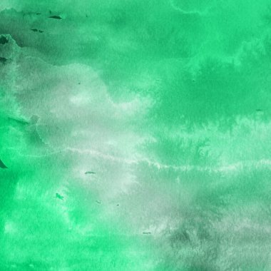 suluboya desenli yeşil soyut arkaplan