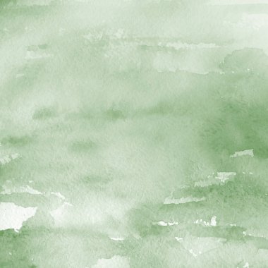 suluboya desenli yeşil soyut arkaplan