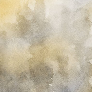 sulu boya boyama doku ile sarı arka plan