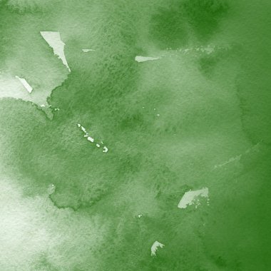 suluboya desenli yeşil soyut arkaplan