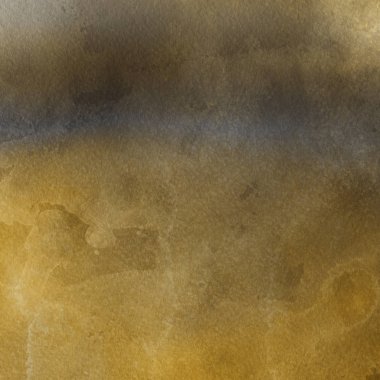 sulu boya boyama doku ile koyu sarı arka plan