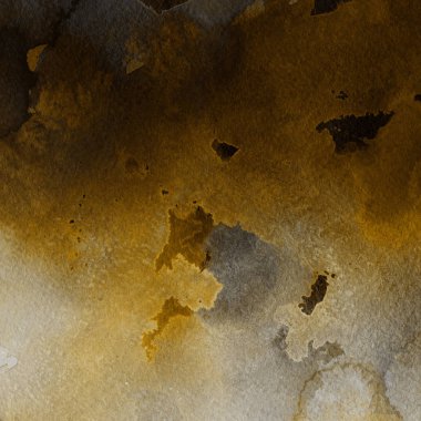 sulu boya boyama doku ile sarı arka plan