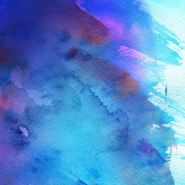 sulu boya boyama doku ile çok renkli arka plan