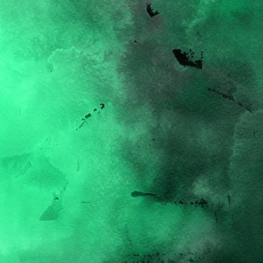 suluboya desenli yeşil soyut arkaplan