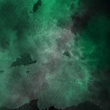 suluboya desenli yeşil soyut arkaplan