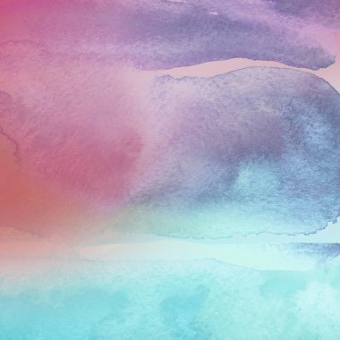 sulu boya boyama doku ile çok renkli arka plan