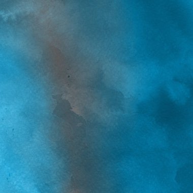 sulu boya boyama doku ile mavi arka plan