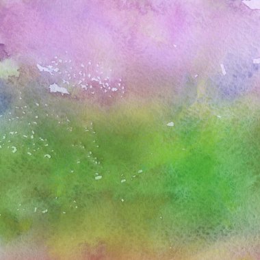 sulu boya boyama doku ile çok renkli arka plan