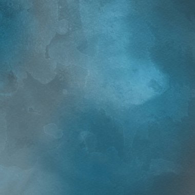 sulu boya boyama doku ile mavi arka plan