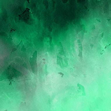 suluboya desenli yeşil soyut arkaplan