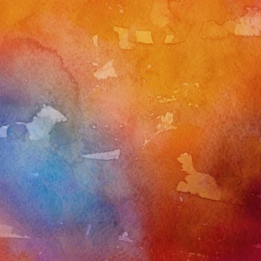 sulu boya boyama doku ile çok renkli arka plan