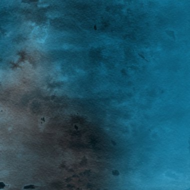 sulu boya boyama doku ile mavi arka plan