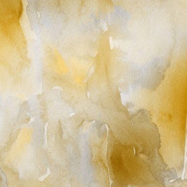 sulu boya boyama doku ile sarı arka plan