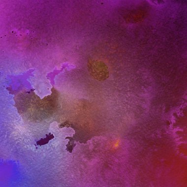 sulu boya boyama doku ile çok renkli arka plan