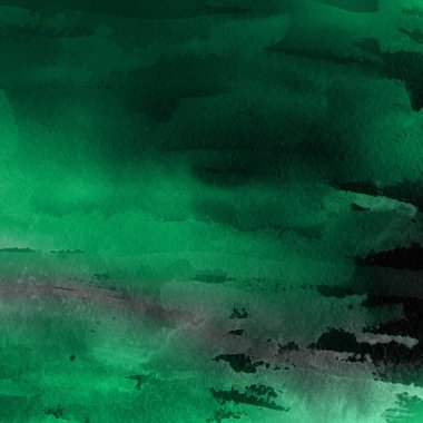 suluboya desenli yeşil soyut arkaplan