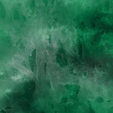 suluboya desenli yeşil soyut arkaplan
